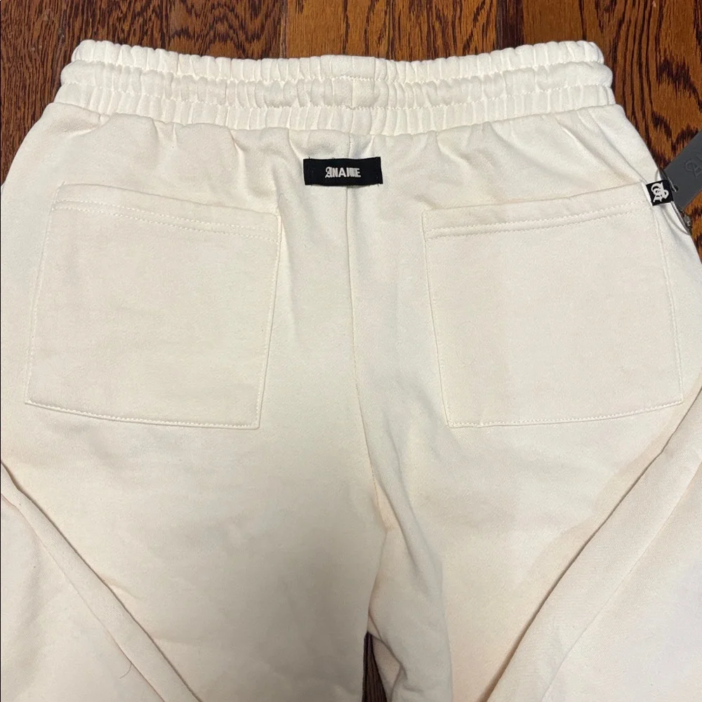 Ananke Light Cream Drawstring Joggers Size:S unisex